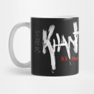KhanBurns - "It's The Khan" (White Font) Mug